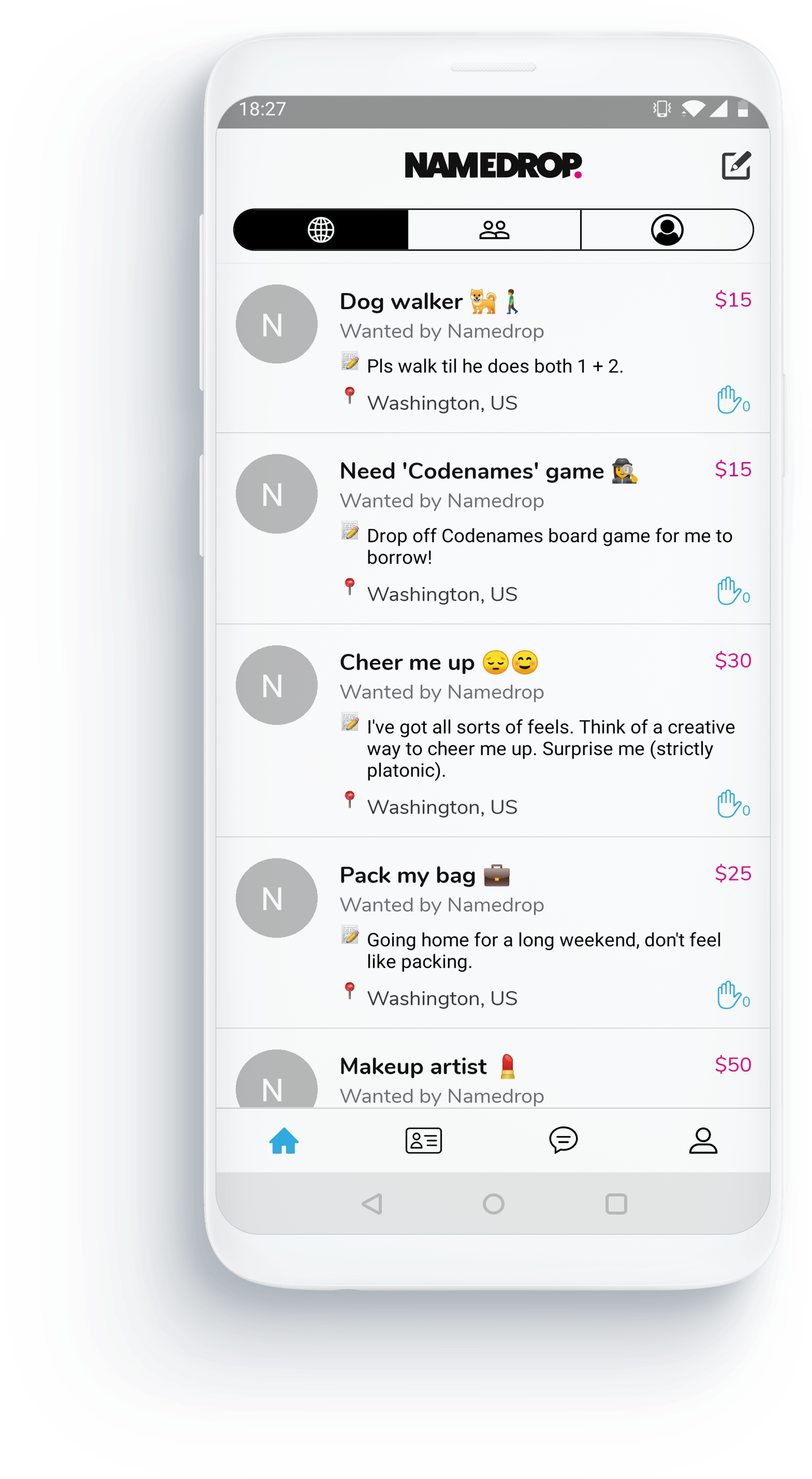 namedrop
